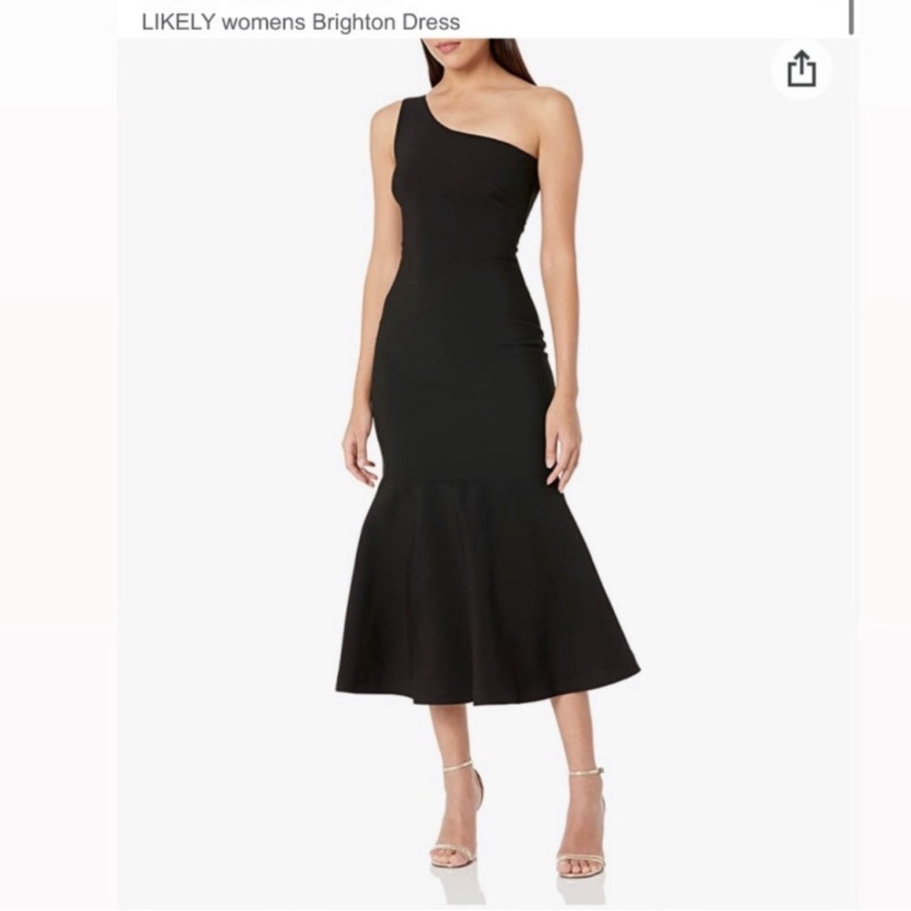 LIKELY Black Brighton Dress
